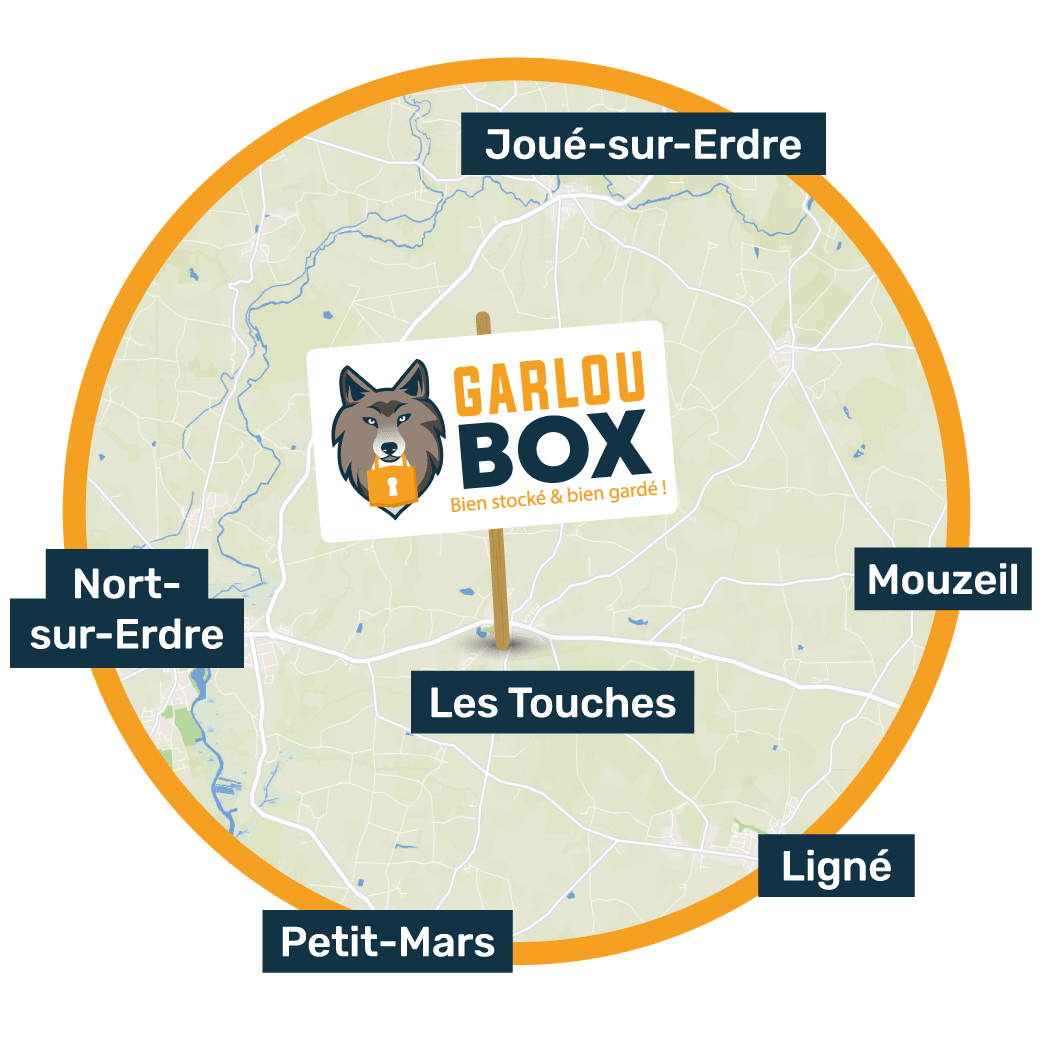 Carte box de stockage 44 Loire Atlantique